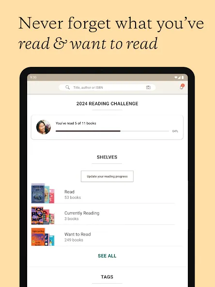 Goodreads: Book Tracker & More screenshot 11