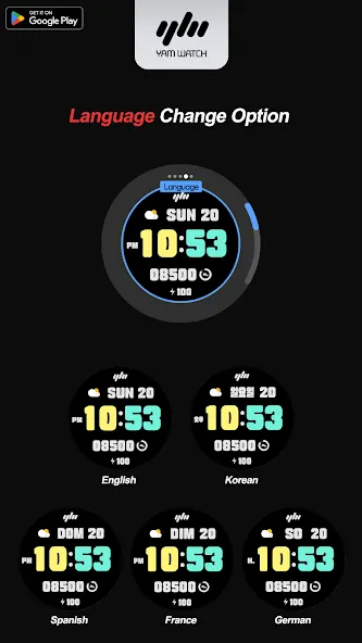 YamWatch Digital 11 screenshot 7