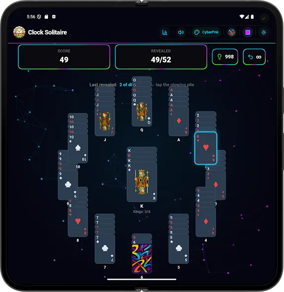 Clock Solitaire Master Offline screenshot 23