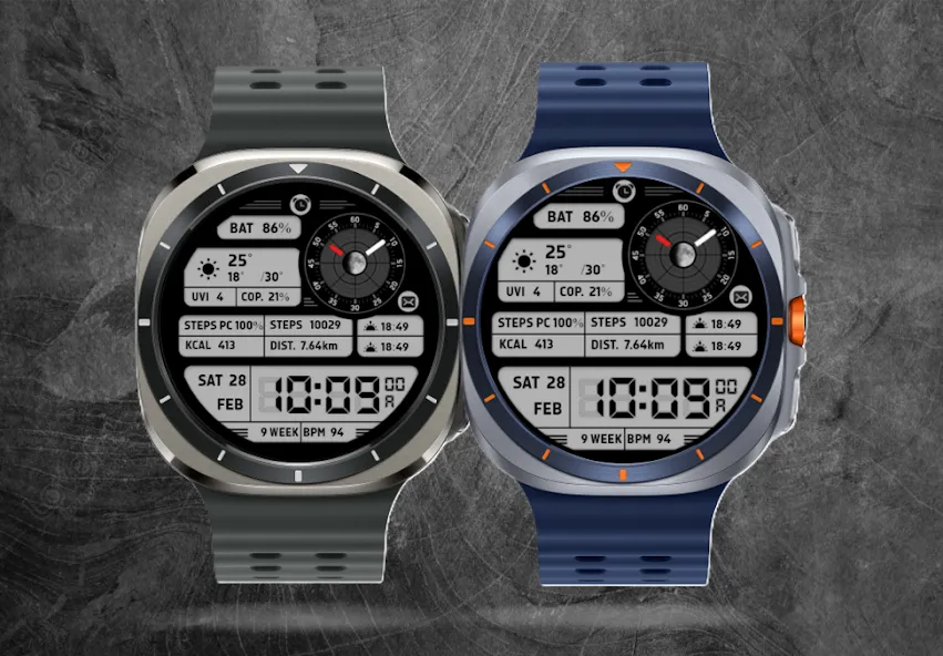 Retro Digital Watch Face screenshot 1