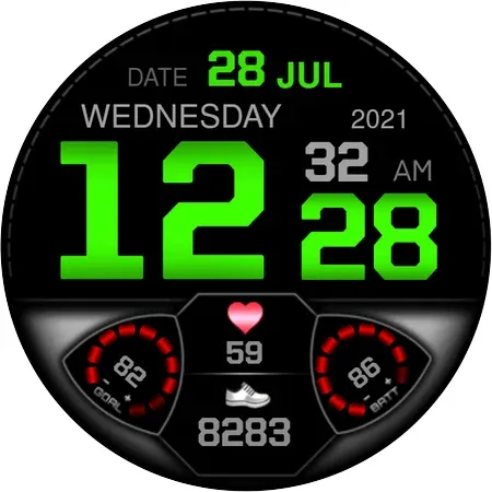 PW32 Time Digits Watch screenshot 22