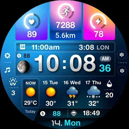 ML2U 243 Watch Face screenshot 27
