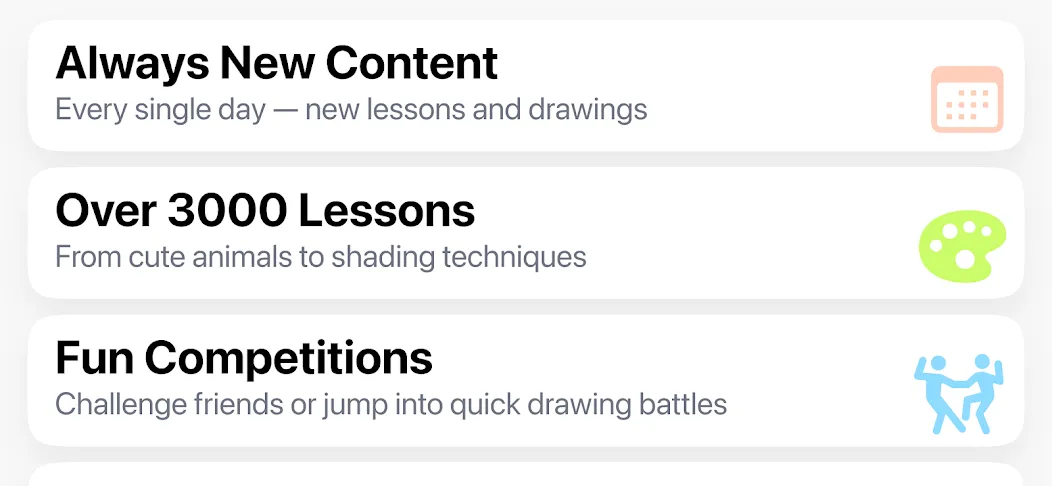 Learn how to draw - ArtWorkout screenshot 2