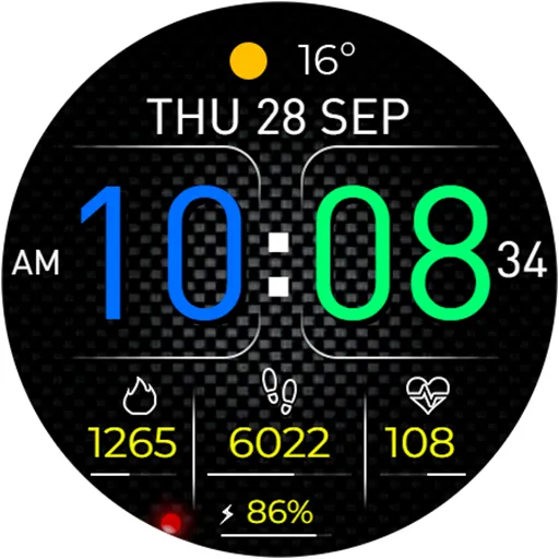 Digital DIGR URX07 Watch face screenshot 19