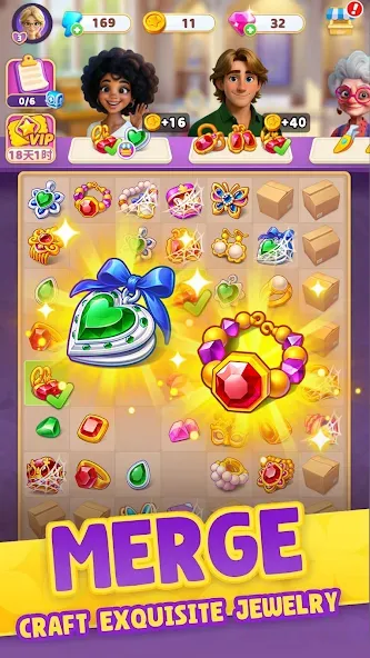 Gem Secret:Merge&Craft screenshot 12
