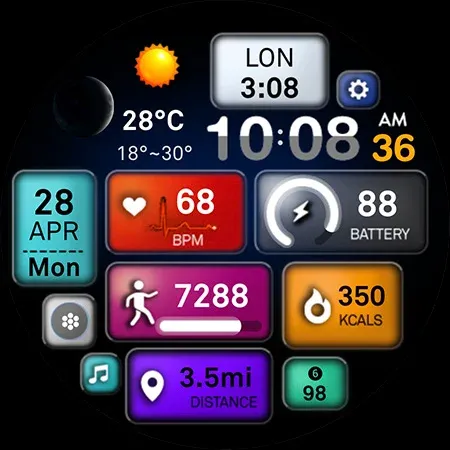 ML2U 232 Watch Face screenshot 26