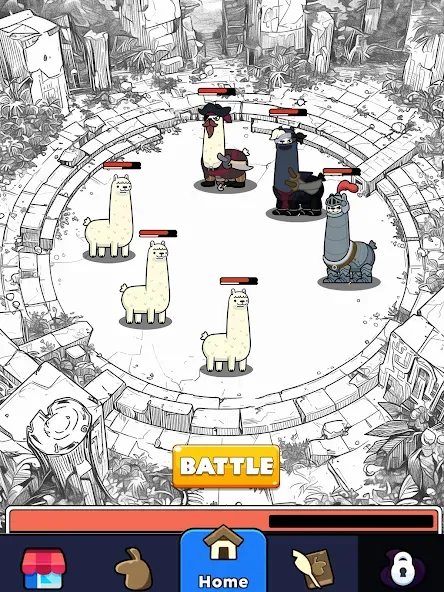 Mutant Llama: IDLE Breed Games screenshot 12