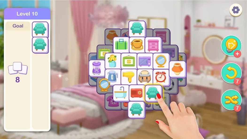 Dream House Design: Tile Match screenshot 11