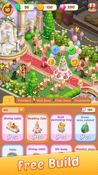Gossip Girls Restaurant-Merge screenshot 4