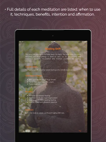 IAM Yoga Nidra 4 Deep Rest screenshot 15