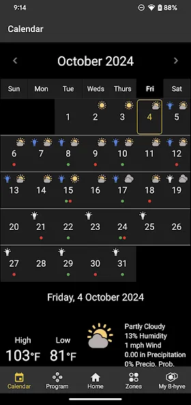 B-hyve screenshot 7