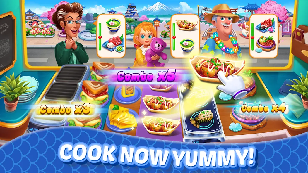 Cooking Tour - Japan Chef Game screenshot 4