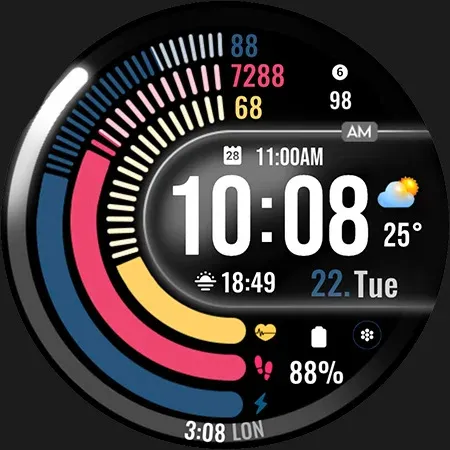 ML2U 184 Watch Face screenshot 30