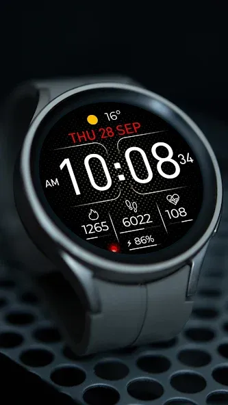 Digital DIGR URX07 Watch face screenshot 2