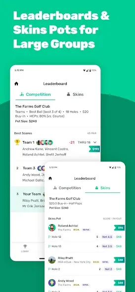 Leaderboard Golf screenshot 11