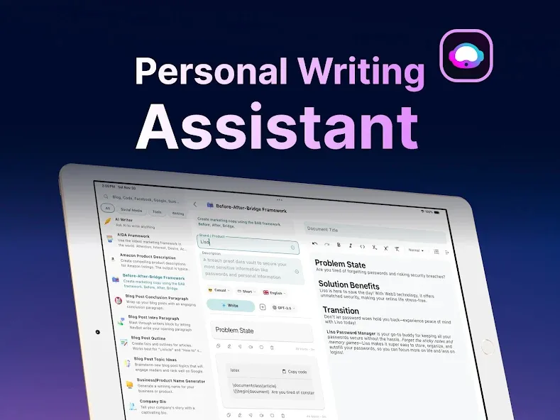Jasper AI Writer Copilot Chat screenshot 11