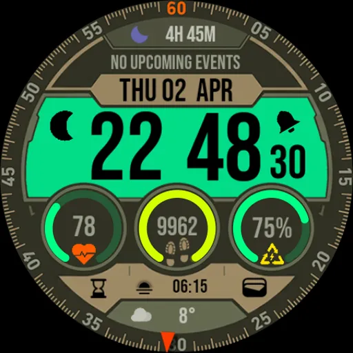 Digital Watch Face MB432 screenshot 21