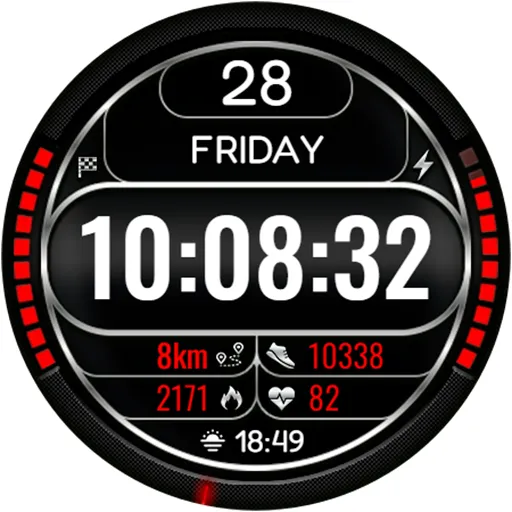 Digital Dong 01 Watch face screenshot 14