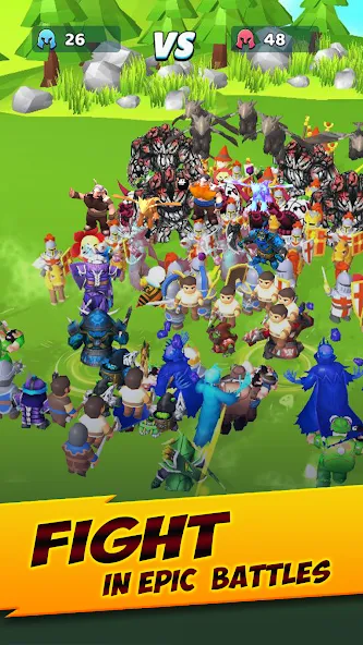 マージ・レギオンズ (Merge Legions) screenshot 1