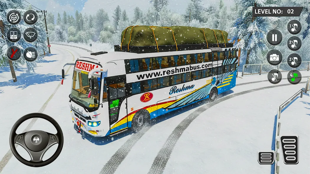 Bus Simulator 3D Tour Bus Game screenshot 6