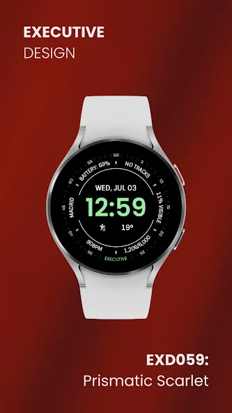 EXD059: Circular Watch Face screenshot 6