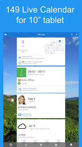149 Live Calendar & ToDo List screenshot 9