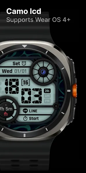 Camo LCD: Watch Face screenshot 6