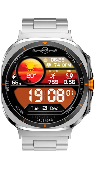 NTV352 - Digital Pro watchface screenshot 4