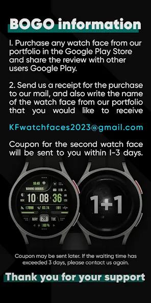 KF168 Watch face screenshot 8