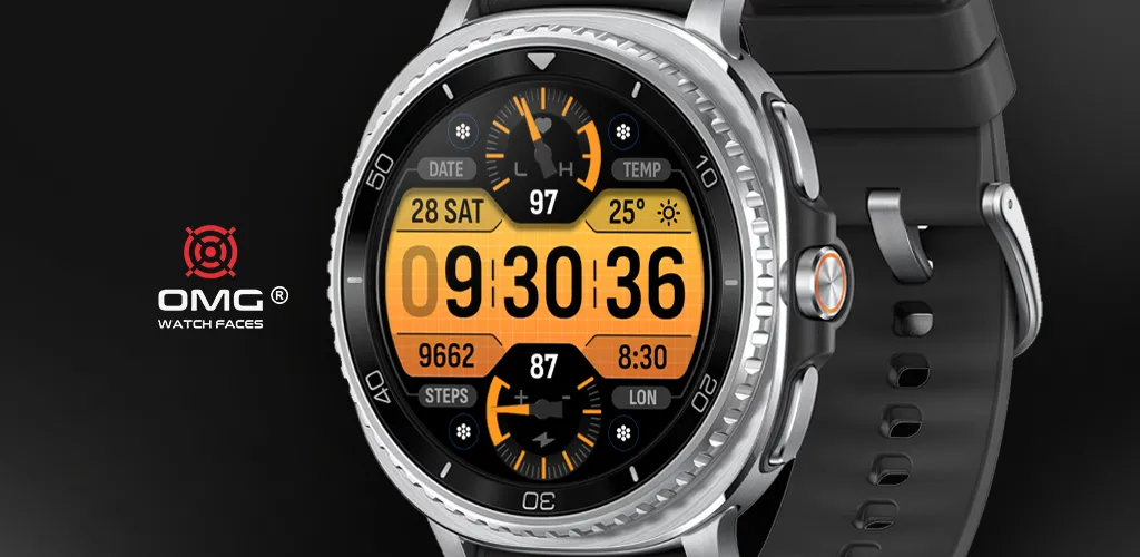 OMG 435 - Digital Watch Face screenshot 1