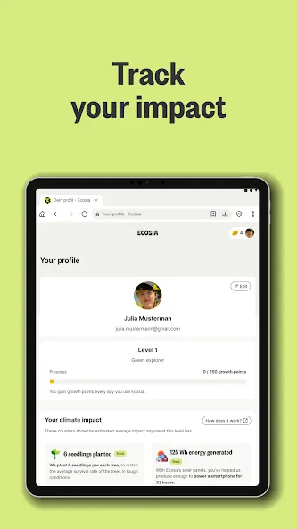 Ecosia: Search to plant trees screenshot 9