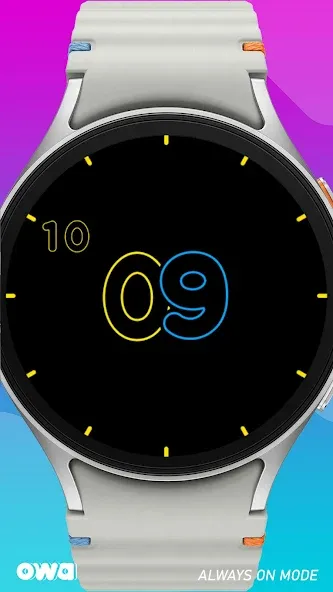 Minimalistic Watch Face 020 screenshot 4