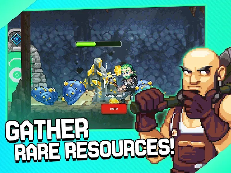 Miners Settlement: Idle RPG screenshot 13