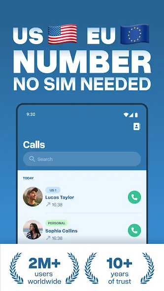 Virtual SIM screenshot 1