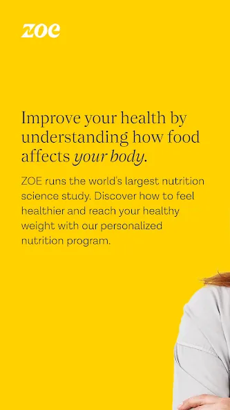 ZOE: Personalized Nutrition screenshot 1