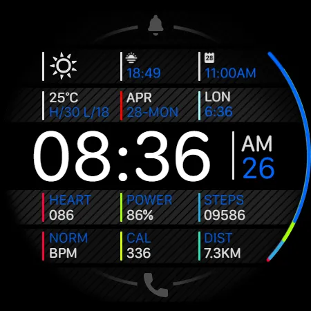 PUSH Watch Face screenshot 40