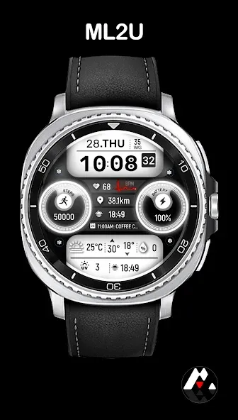 ML2U 297 Watch Face screenshot 3