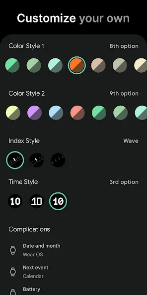 Thread: Watch Face screenshot 4