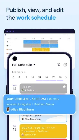 Breakroom Chat & Scheduling screenshot 4