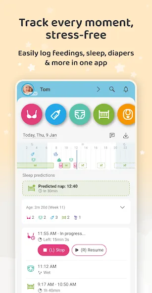 Baby Daybook - Newborn Tracker screenshot 2