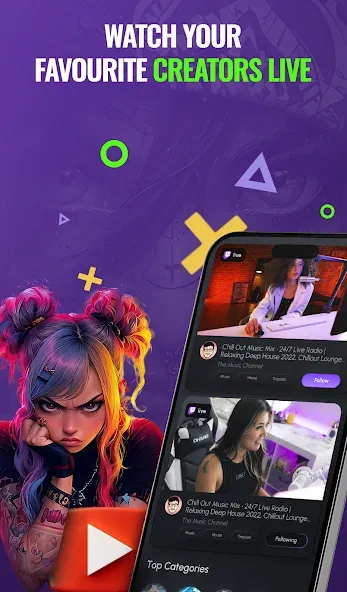 Cross-Platform streams - Givvy screenshot 6