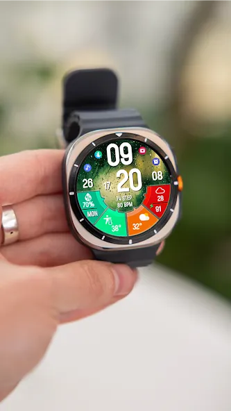 N-SPORT530 Digital Watch Face screenshot 5