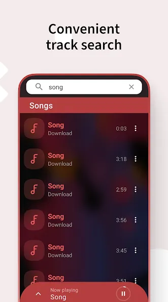 Frolomuse: MP3 Music Player screenshot 5