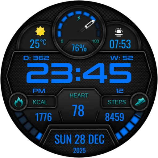 Nexus Digital Watch Face screenshot 23