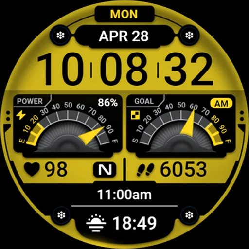 OMG 355 Digital Watch Face screenshot 27