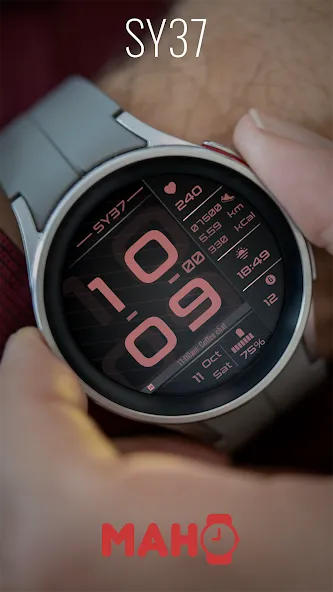 SY37 Watch Face for Wear OS screenshot 5
