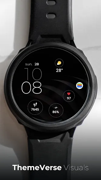 TVV Minimal 3 Watch Face screenshot 1