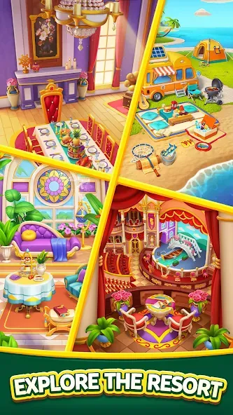 Seaside Resort: Match 3 screenshot 10