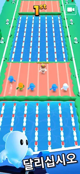 포켓 챔프: 3D 레이싱 게임 screenshot 1