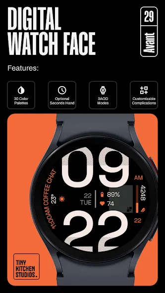 TKS 29 Avant Watch Face screenshot 2